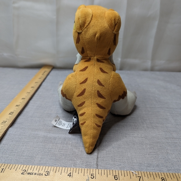 2022 Mattel Jurassic World Plush Stuffed Toy Dinosaur Orange ATROCIRAPTOR - Picture 4 of 13